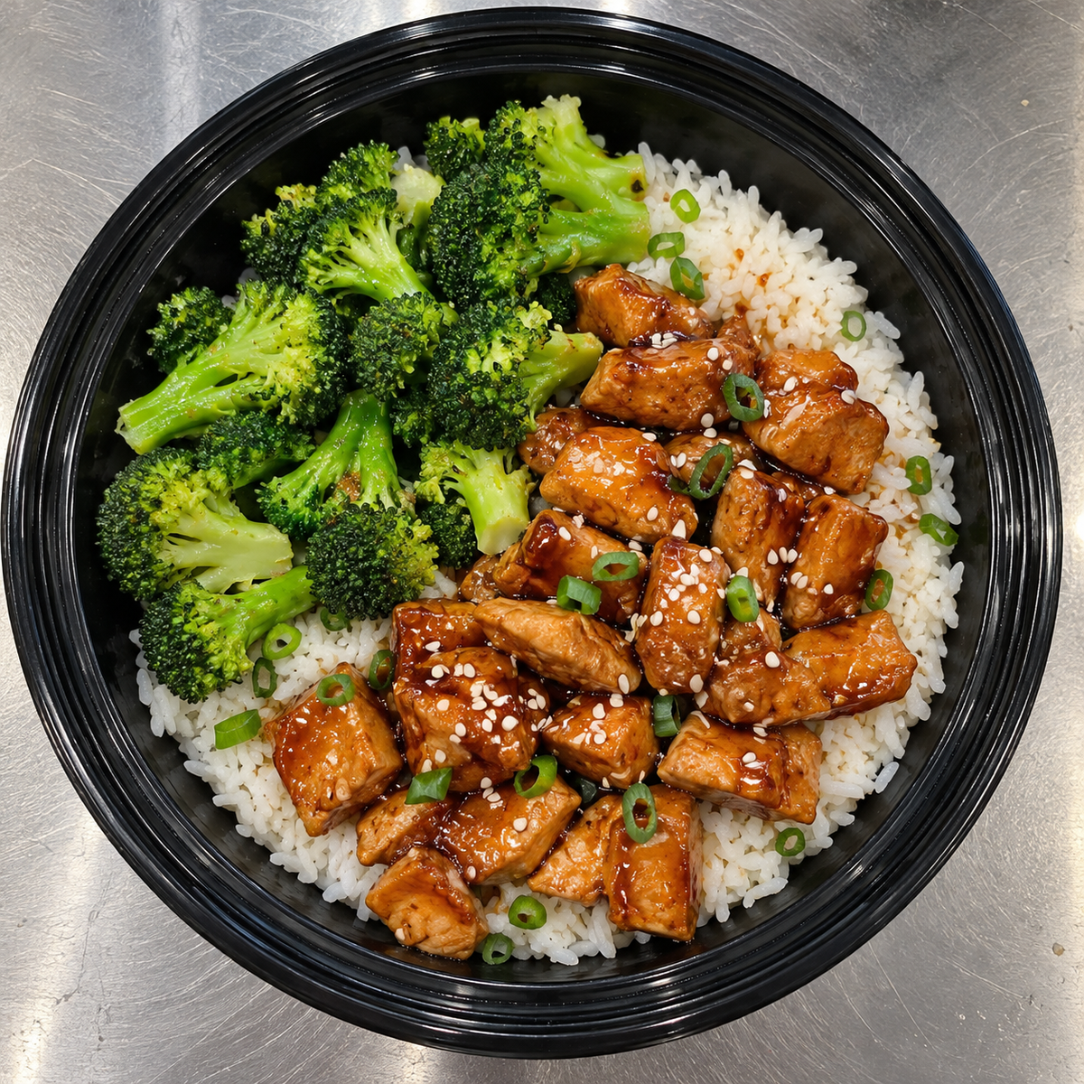 82 Teriyaki Chicken / White Rice / Broccoli