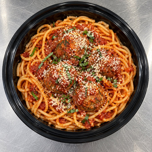 55 Spaghetti with Meatballs
