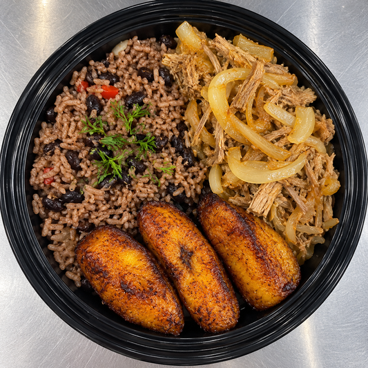 22 Roasted Pork / Congri Rice / Sweet Plantains